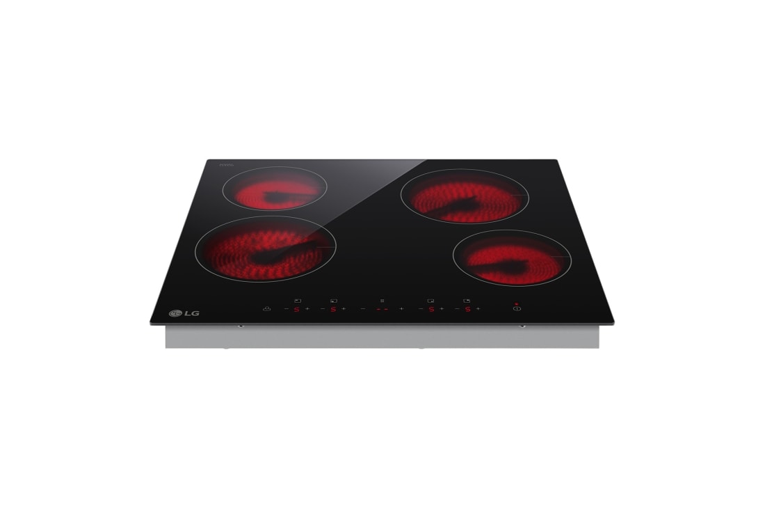 LG Электрическая варочная панель LG CBEZ2414B | 590 x 55 x 520 мм | 4 зоны нагрева | Таймер приготовления, CBEZ2414B, thumbnail 4
