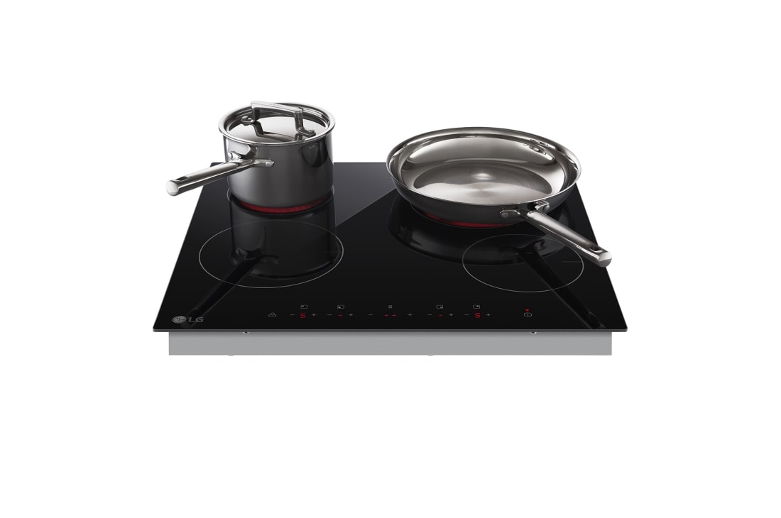 LG Электрическая варочная панель LG CBEZ2414B | 590 x 55 x 520 мм | 4 зоны нагрева | Таймер приготовления, CBEZ2414B, thumbnail 5