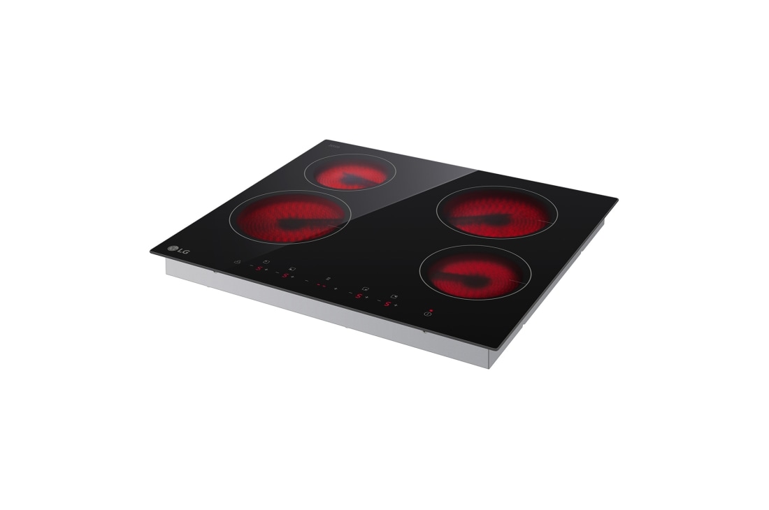 LG Электрическая варочная панель LG CBEZ2414B | 590 x 55 x 520 мм | 4 зоны нагрева | Таймер приготовления, CBEZ2414B, thumbnail 10
