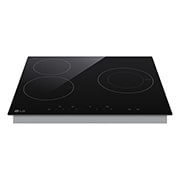 LG Электрическая варочная панель LG CBEZ2413B | 590 x 55 x 520 мм | 3 зоны нагрева | Сенсорное управление, CBEZ2413B, thumbnail 3