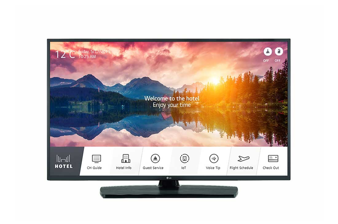 LG Коммерческие телевизоры LG 43'' 43UT661H0ZA | Серия UT661H | яркость 300 нит, UHD, 43UT661H0ZA