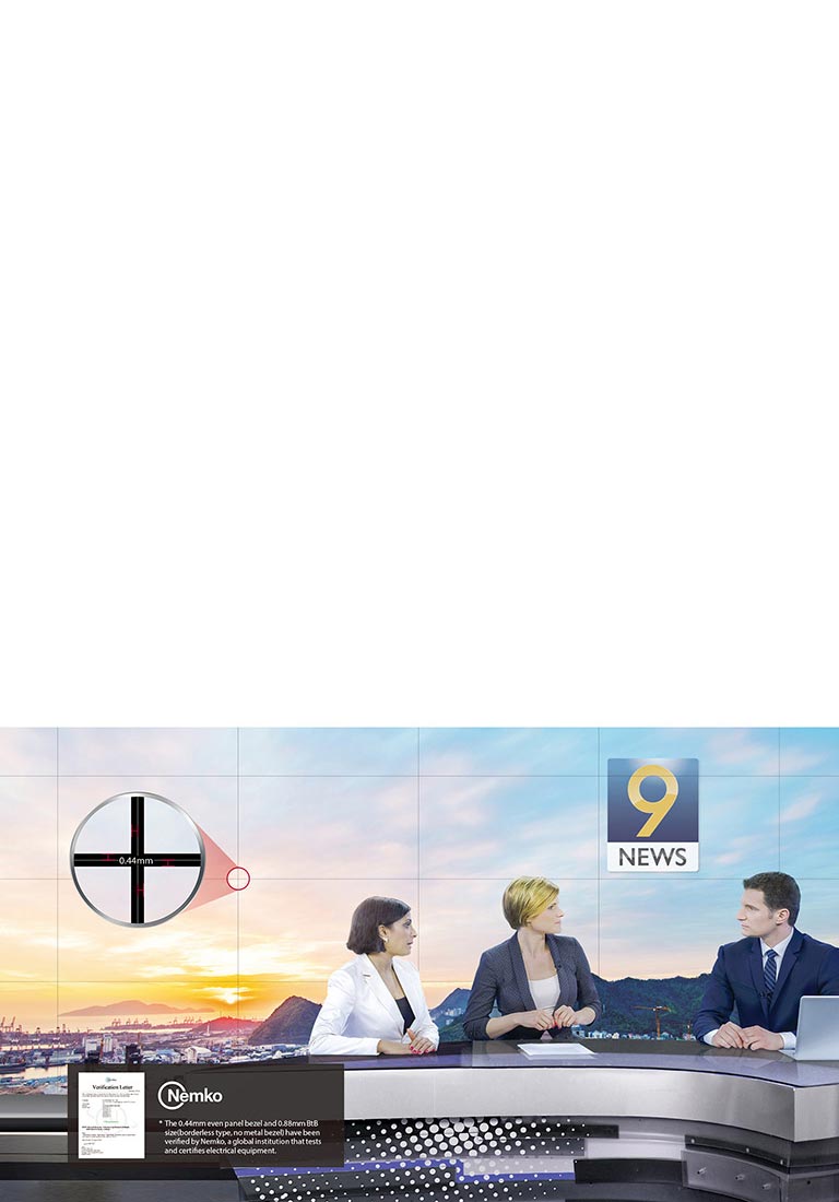 Инновационная рамка одинаковой со всех сторон ширины 0,44&nbsp;мм2