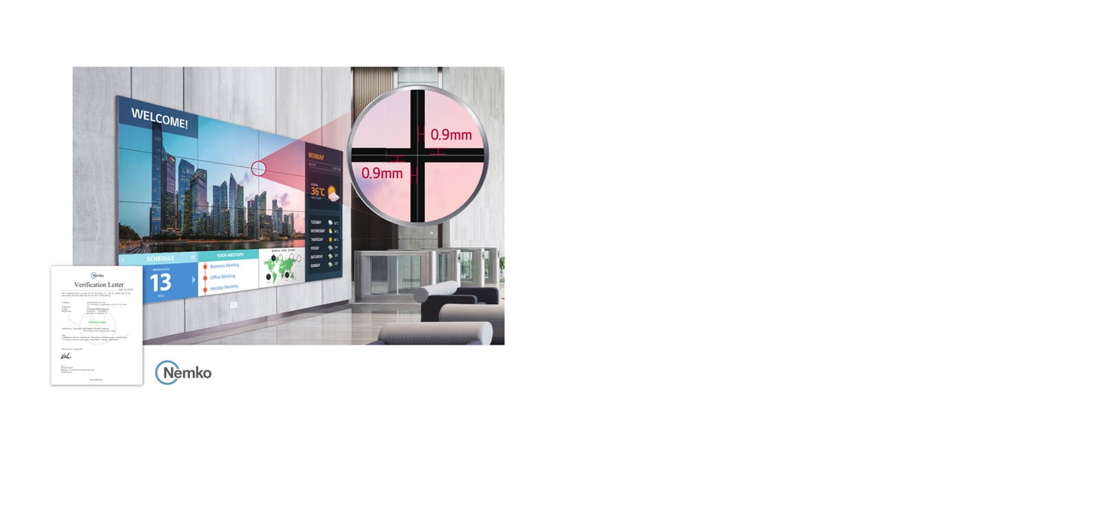 Безупречные большие экраны с ультратонкой рамкой1