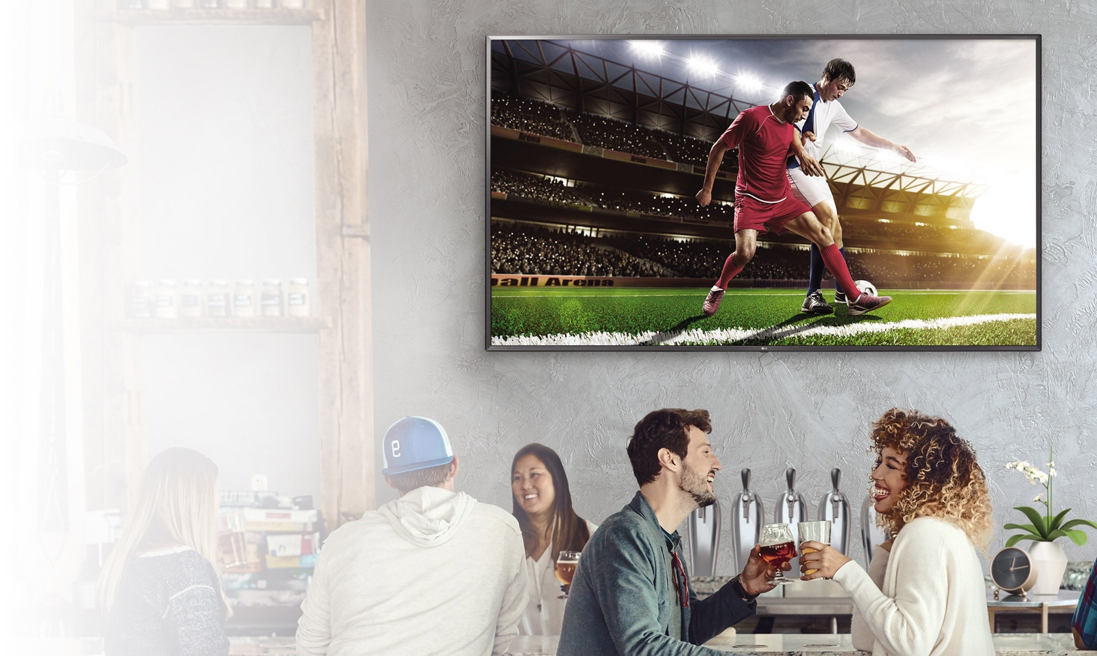 Коммерческий телевизор ULTRA HD с функцией «Смарт»