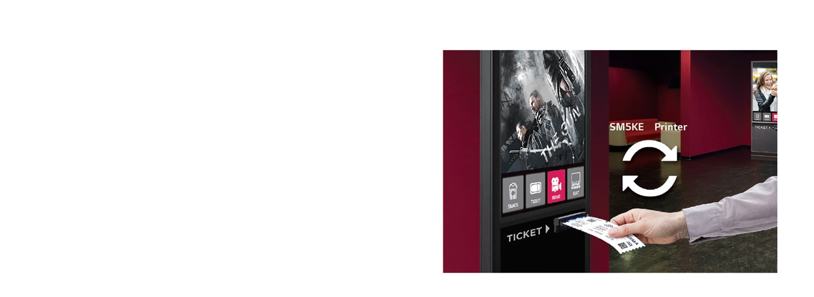 С поддержкой термографического печатающего устройства1