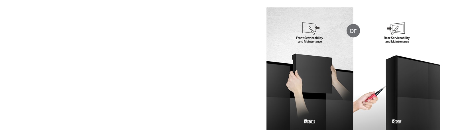 Удобство переднего и заднего обслуживания1