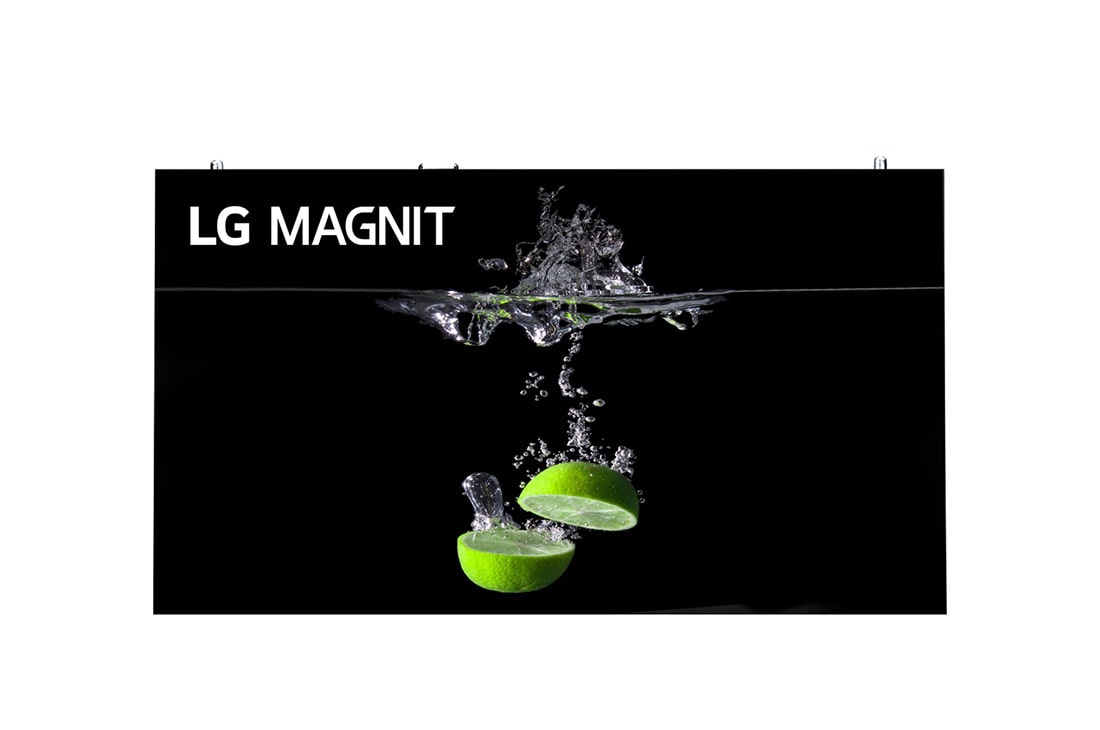 LG MAGNIT LG LSAB009 | шаг пикселя: 0.93 мм, модульная конструкция, Вид спереди с изображением на экране, LSAB009
