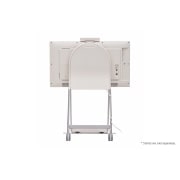 LG Универсальный дисплей LG 43'' 43HT3WJ-B One:Quick Flex | Серия One:Quick | яркость 350 нит, UHD, Вид сзади (*Стойки продаются отдельно), 43HT3WJ-B, thumbnail 9