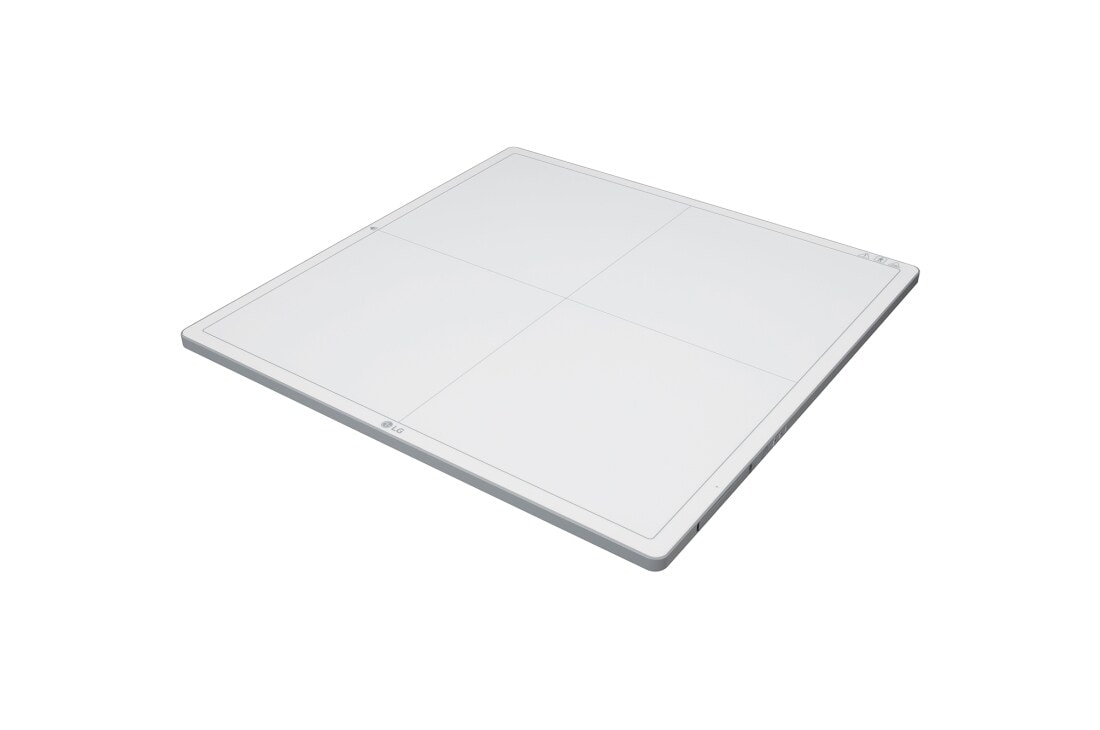 LG Ветеринарный цифровой детектор рентгеновского излучения LG 17HK700G, +15 градусов вид сверху цифрового рентгеновского детектора LG 17HK700G белого цвета, 17HK700G, thumbnail 5