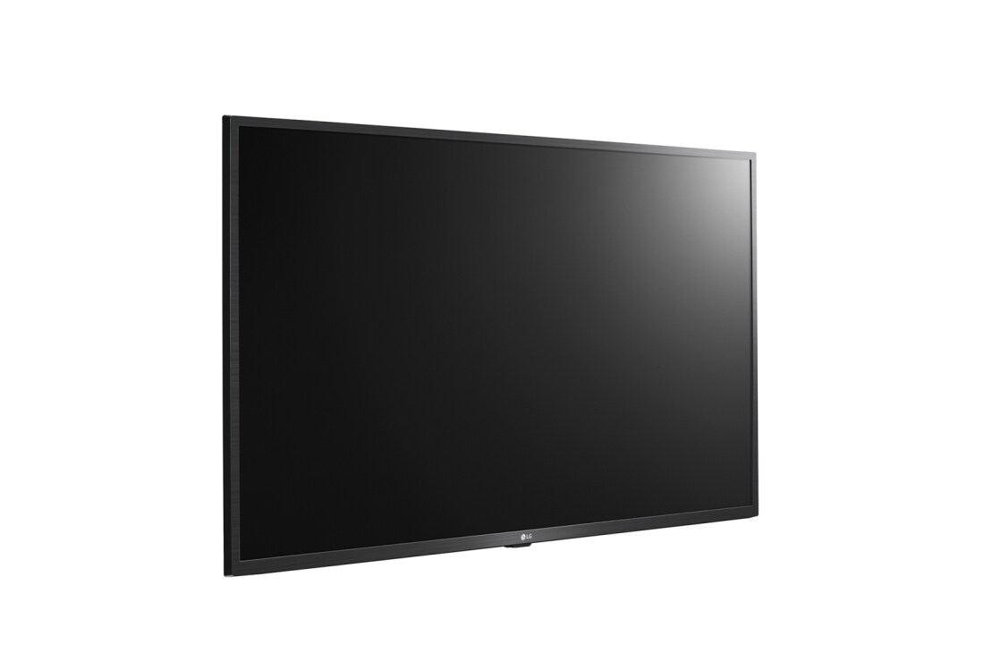 LG Стандартный дисплей LG 43'' 43UL3G-B | Серия UL3G | яркость 300 кд/м², UHD, вид сбоку под углом 30 градусов, 43UL3G-B, thumbnail 5