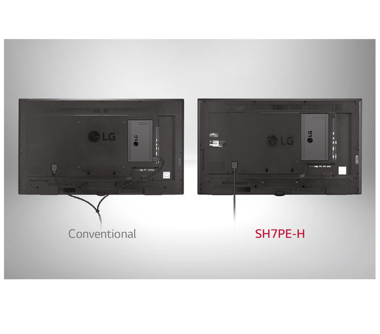 Один кабель для OPS / дисплея2