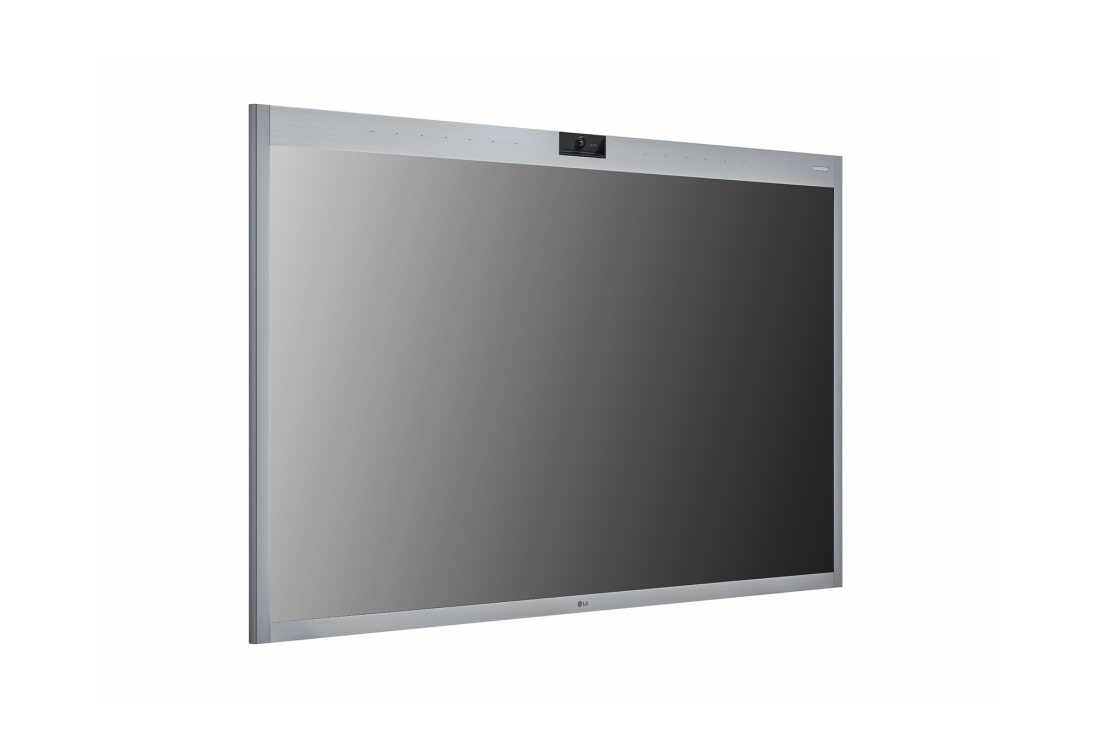 LG Стандартный дисплей LG 55'' 55CT5WJ-B One:Quick Works | Серия One:Quick | яркость 450 нит, UHD, Вид сбоку, +45 градусов, 55CT5WJ-B, thumbnail 3