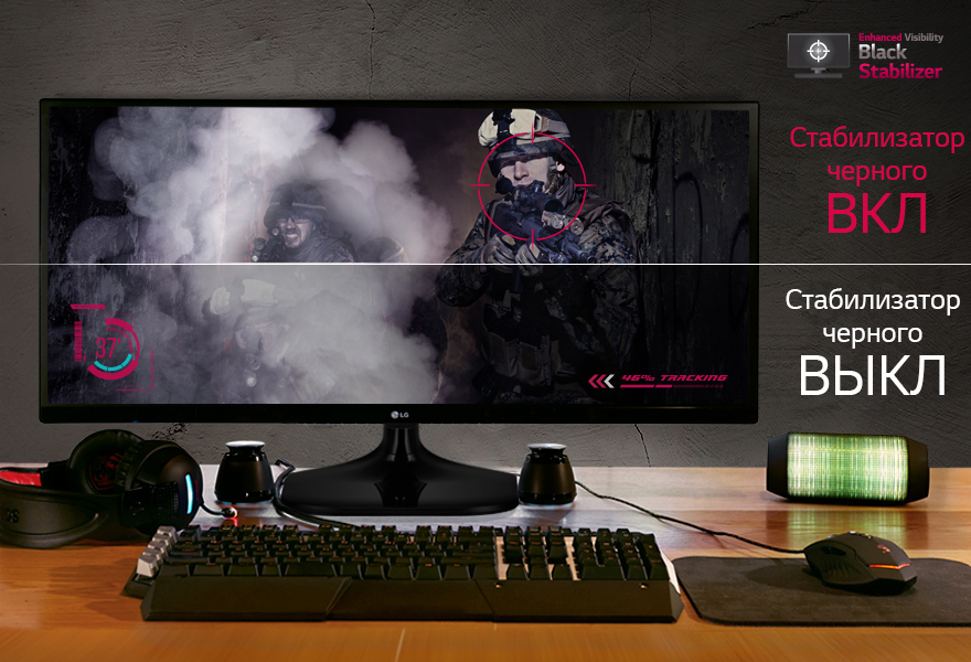 Функция Стабилизатор черного