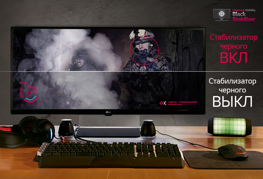 Функция Стабилизатор черного