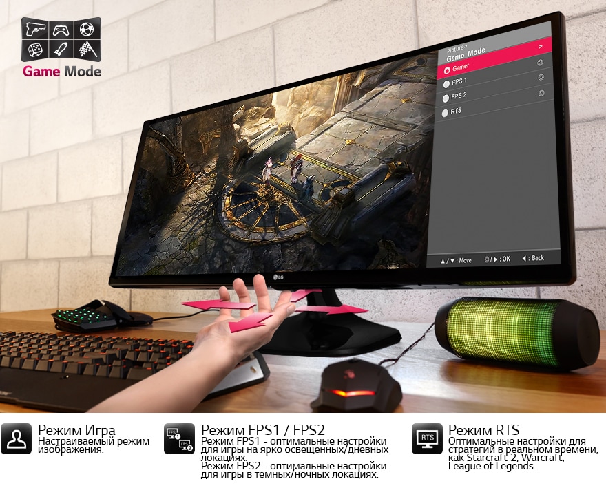 Специальные игровые режимы - FPS и RTS