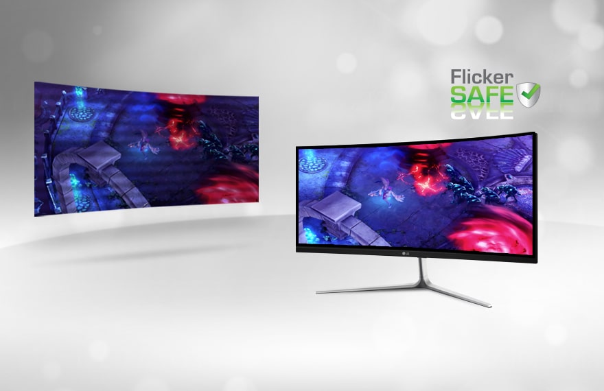 Технология LG Flicker Safe поможет снизить усталость и переутомление глаз