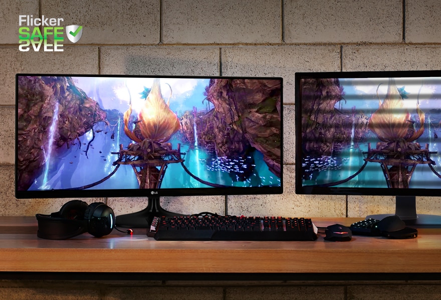 Технология LG Flicker Safe поможет снизить усталость и переутомление глаз