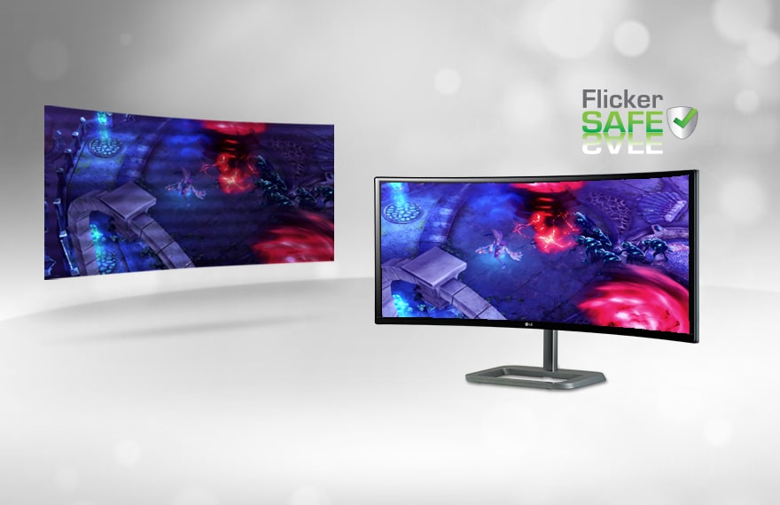 Технология LG Flicker Safe поможет снизить усталость и переутомление глаз