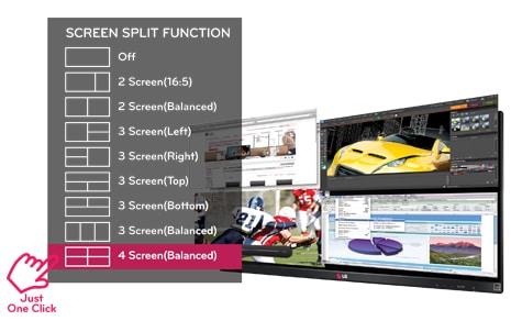Эффективная многозадачность (ПО 4-Screen Split)
