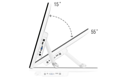 Удобная регулировка наклона экрана