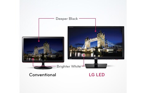 IPS монитор - LG IPS224T | С живыми цветами, с комфортным просмотром и ...