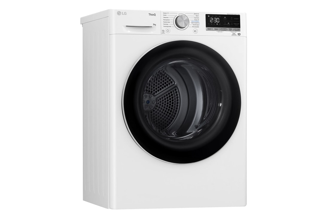 LG Сушильная машина LG DC90V5V0W | Тепловой насос | 9 кг, DC90V5V0W, thumbnail 3