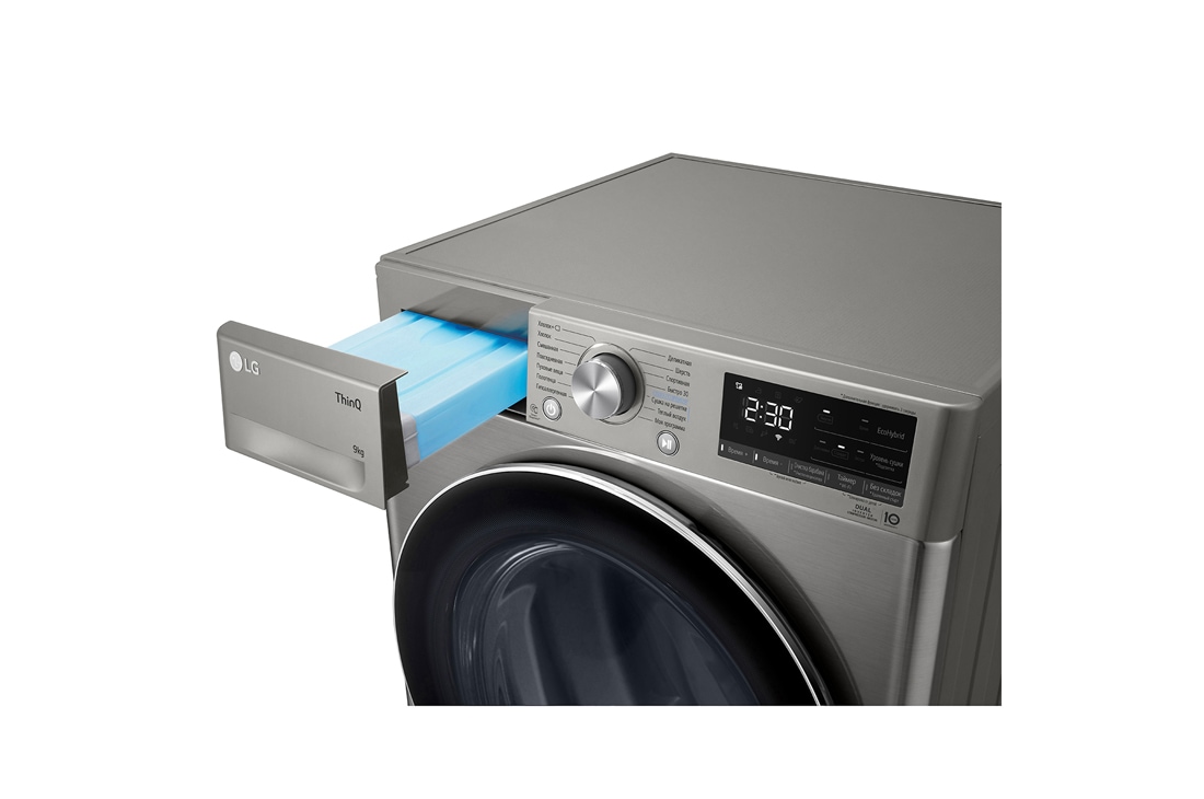 LG Сушильная машина LG DC90V5V9S | Тепловой насос | 9 кг, DC90V5V9S, thumbnail 9
