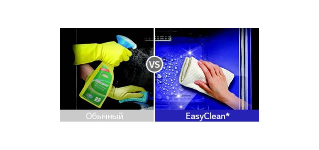 Просто очищайте водой