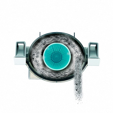 Высокая мощность всасывания