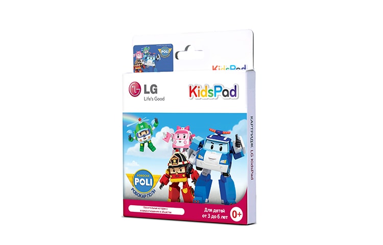 LG Картридж с поучительными мультфильмами о взаимоотношениях в обществе ''Робокар Поли'', ETT3153R, thumbnail 2
