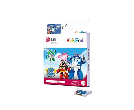 LG Картридж с поучительными мультфильмами о взаимоотношениях в обществе ''Робокар Поли'', ETT3153R, thumbnail 3