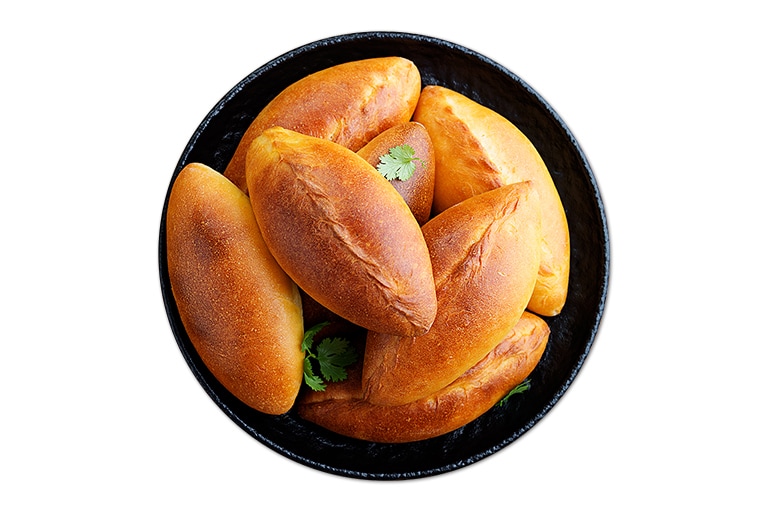 Кулебяка с лососем