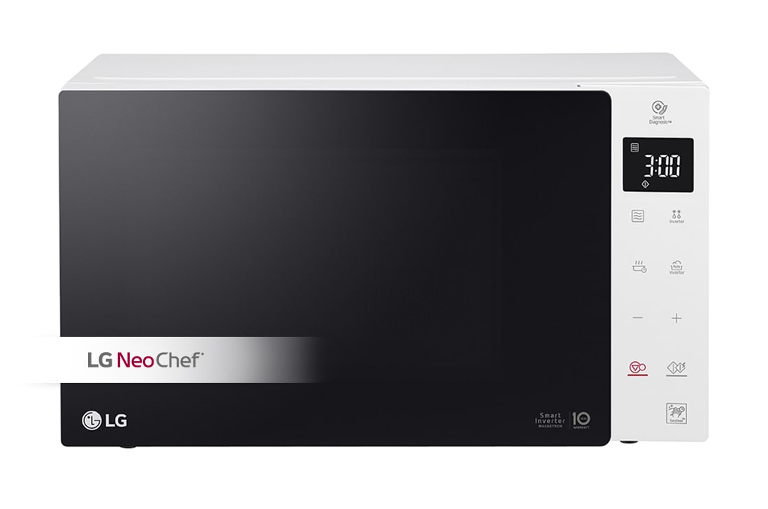LG Микроволновая печь Соло LG-MW25R35GISW | Инверторная | 1000 Вт | 25 л, MW25R35GISW