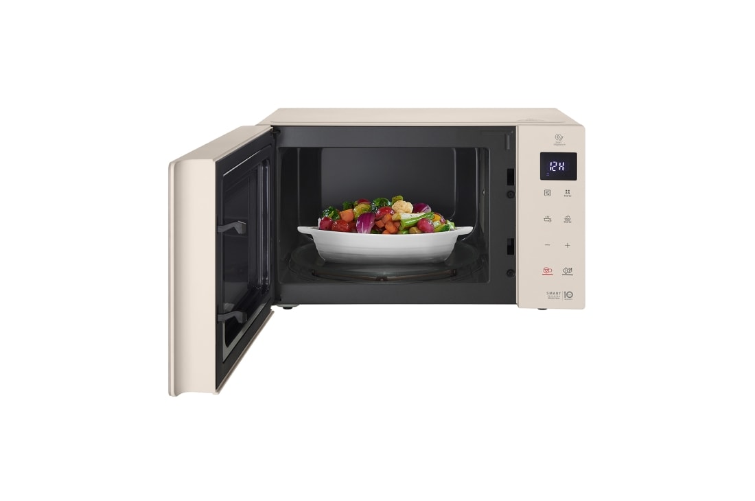 LG Микроволновая печь Соло LG-MS2536GIK | Инверторная | 1000 Вт | 25 л, передний план в перспективе, MS2536GIK, thumbnail 12