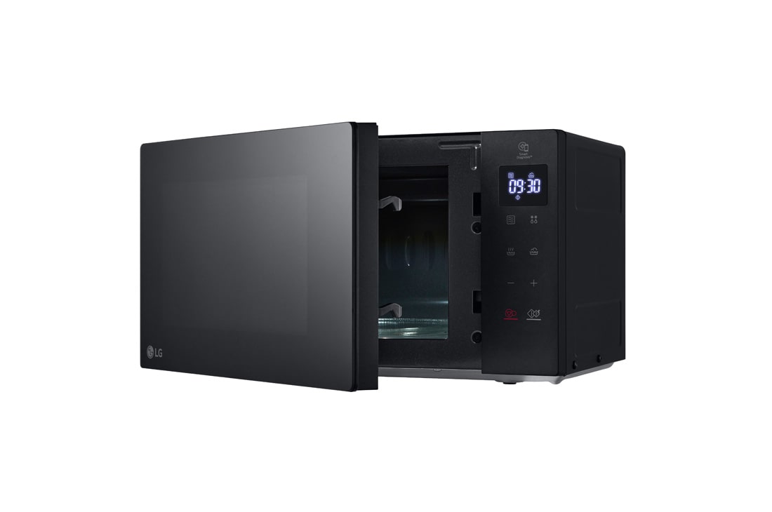 LG Микроволновая печь LG MS2032GAS | 700 Вт | 20 л | Чёрная, Right side open, MS2032GAS, thumbnail 4