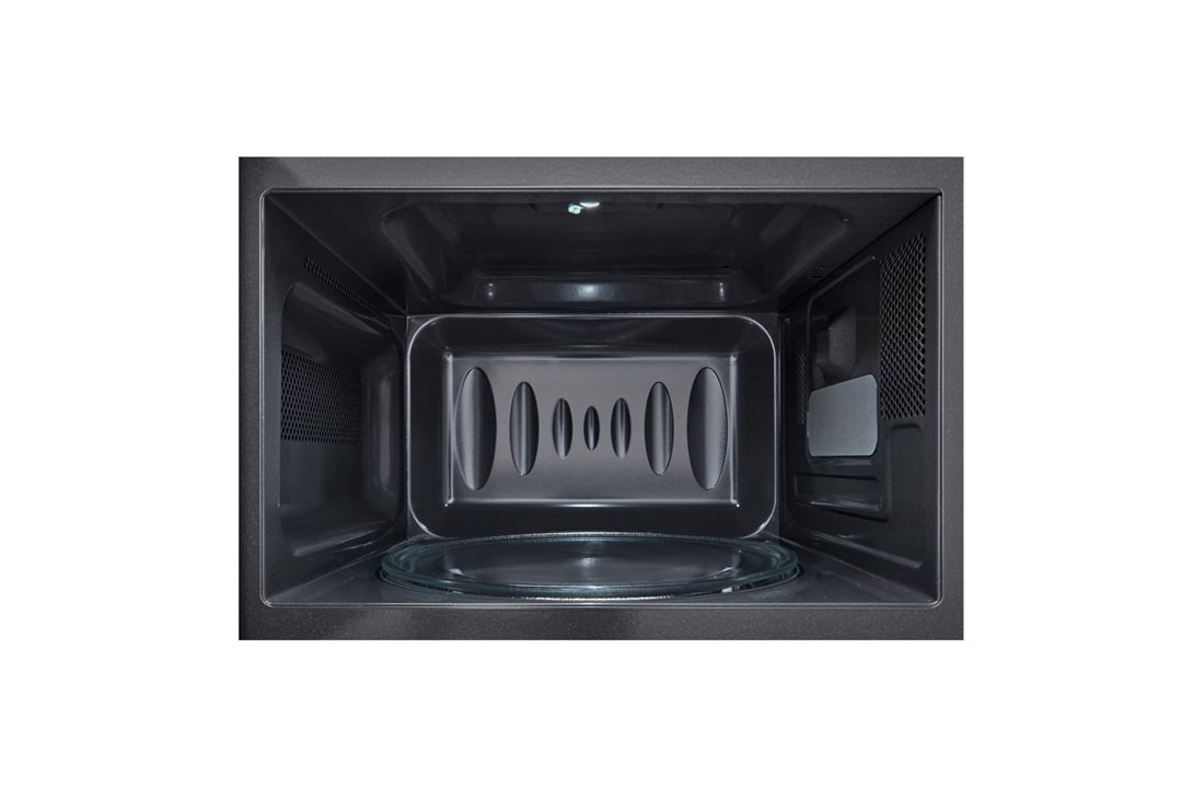 LG Микроволновая печь LG MS2032GAS | 700 Вт | 20 л | Чёрная, Inside, MS2032GAS, thumbnail 7
