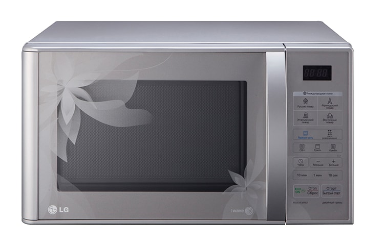 LG Дизайнерская микроволновая печь с двойным грилем, 23 литра, MG6343BMD, thumbnail 1