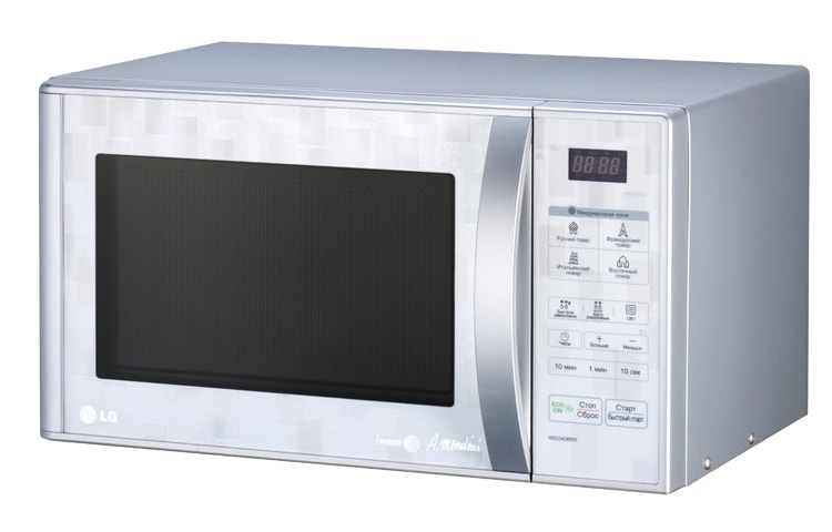 LG Стильная дизайнерская микроволновая печь, 23 литра, MS2342BMS, thumbnail 6