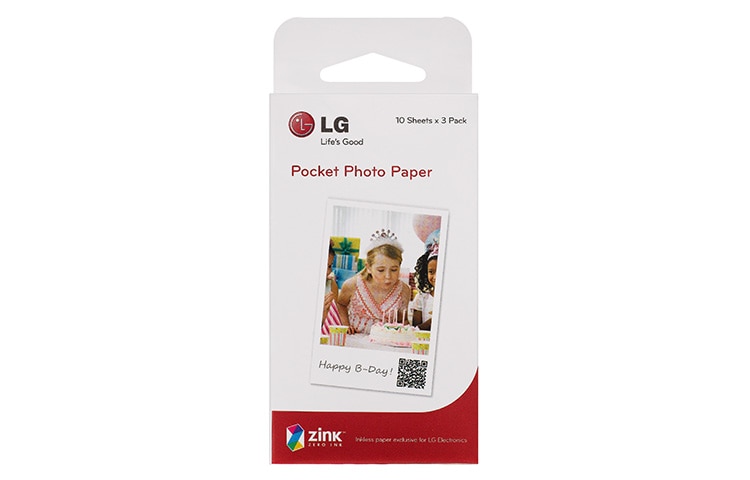 LG Термобумага ZINK для печати фотографий без чернил с карманного фотопринтера Pocket Photo LG PD233, PS2203, thumbnail 2