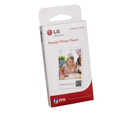 LG Термобумага ZINK для печати фотографий без чернил с карманного фотопринтера Pocket Photo LG PD233, PS2203, thumbnail 3