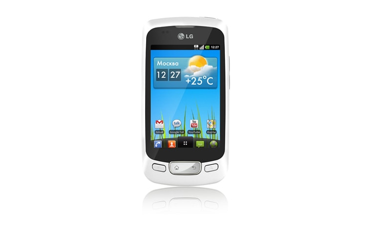 Смартфон LG P500-smartphones: характеристики, обзоры, где купить — LG ...