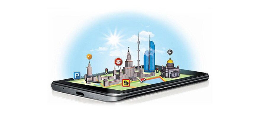 НАВИГАТОР СИТИГИД 7 С КАРТОЙ РФ И УКРАИНЫ В ПОДАРОК