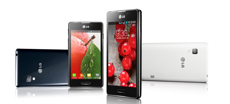 Дизайн LG Optimus L5 II E450