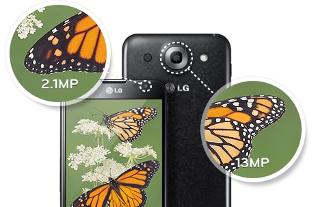 Впечатляющая камера 13 Мп