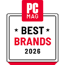 Логотип премии PC MAG «Лучшие бренды»	
