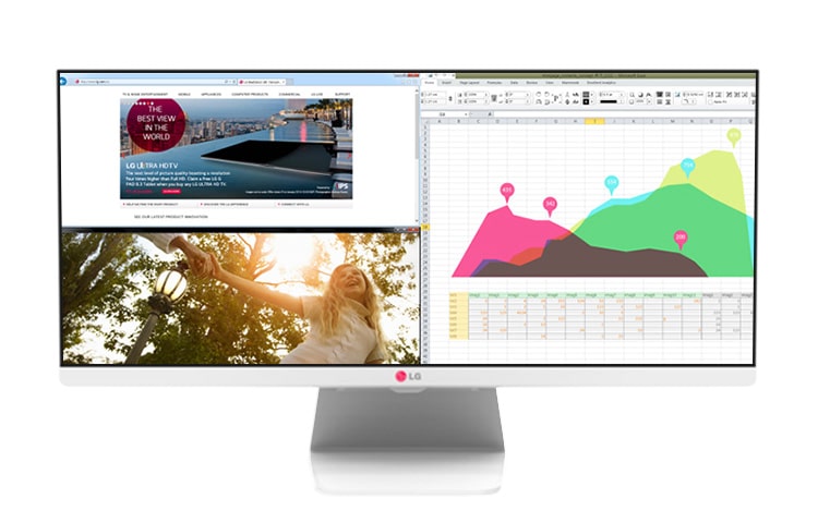 LG IPS монитор LG UltraWide серии UM65, 29UM65-W, thumbnail 1
