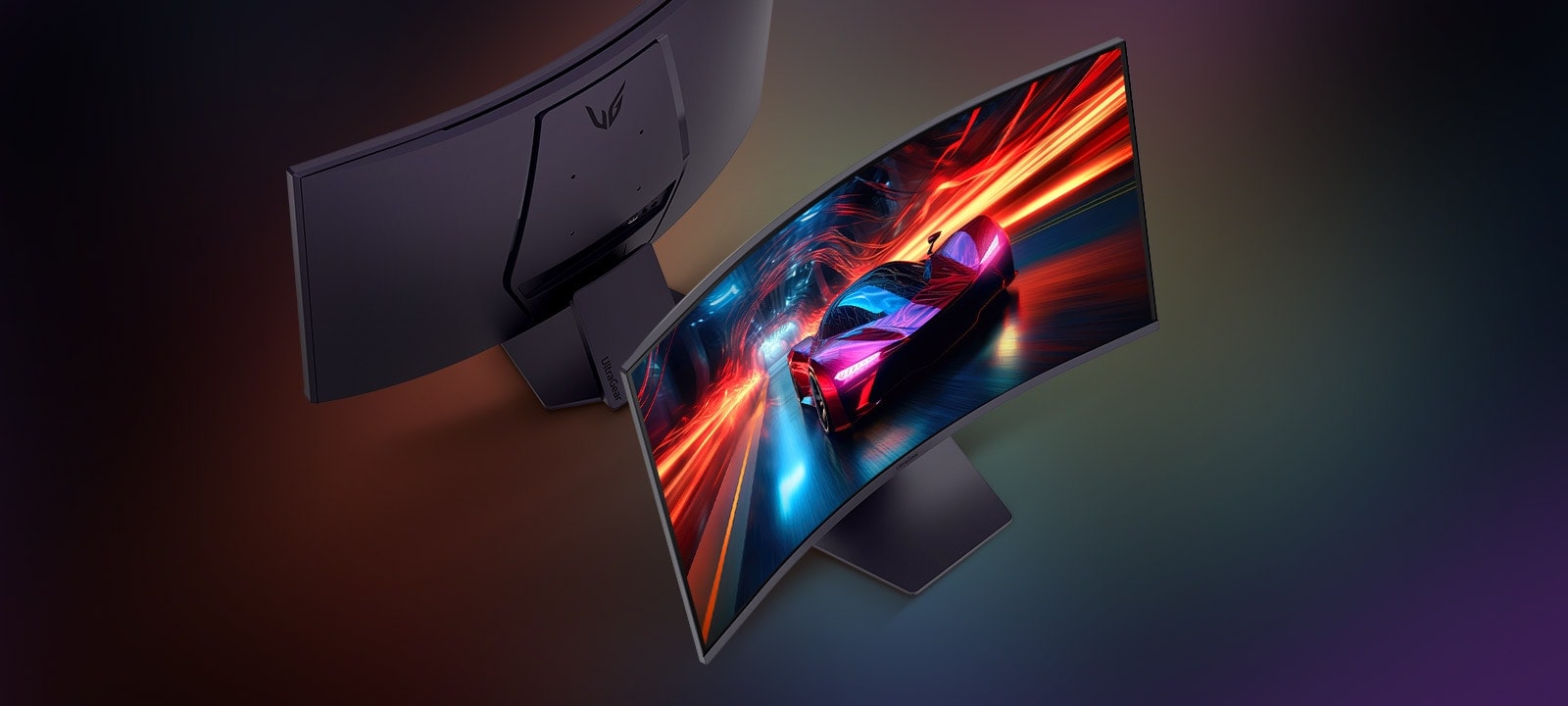 Изогнутый игровой монитор LG UltraGear™ 1000R 32GS60QC	