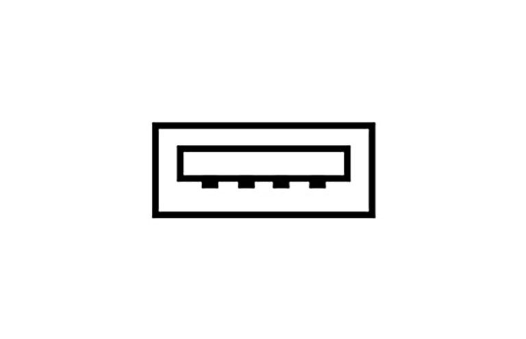 Изображение пиктограммы порта USB.