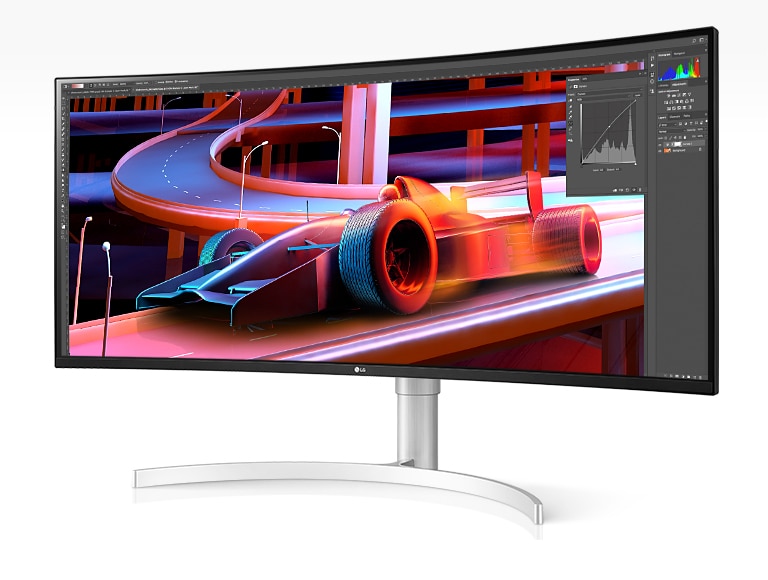 Изогнутый монитор LG 38WN95C-W IPS - купить, цены | LG RU