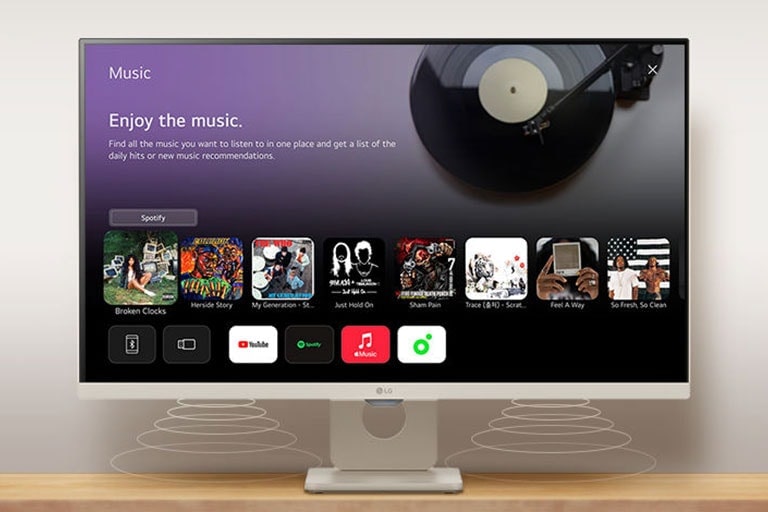 webOS 23 — Музыка.